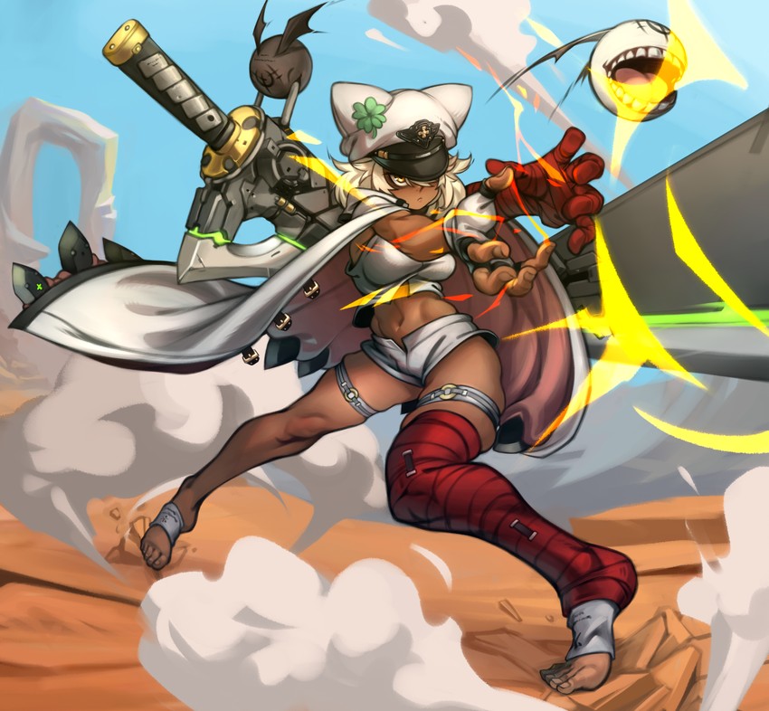 ramlethal valentine and lucifero (guilty gear and 1 more) drawn by kelvin_hiu