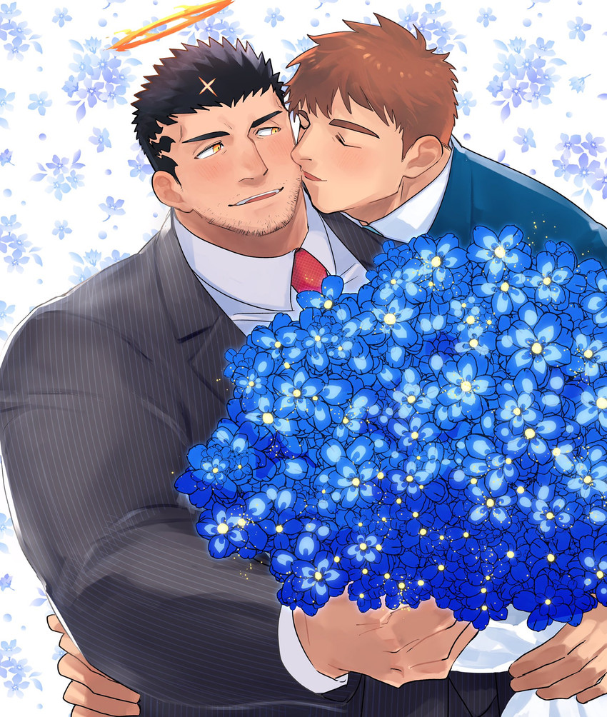 zabaniyya and protagonist 4 (tokyo afterschool summoners) drawn by asahi_(zabaniyan)