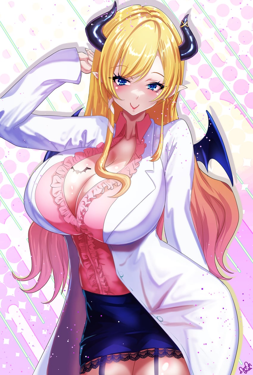 yuzuki choco (hololive) drawn by momoyama_tits