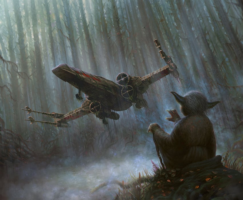 yoda (star wars and 1 more) drawn by alexandr_elichev
