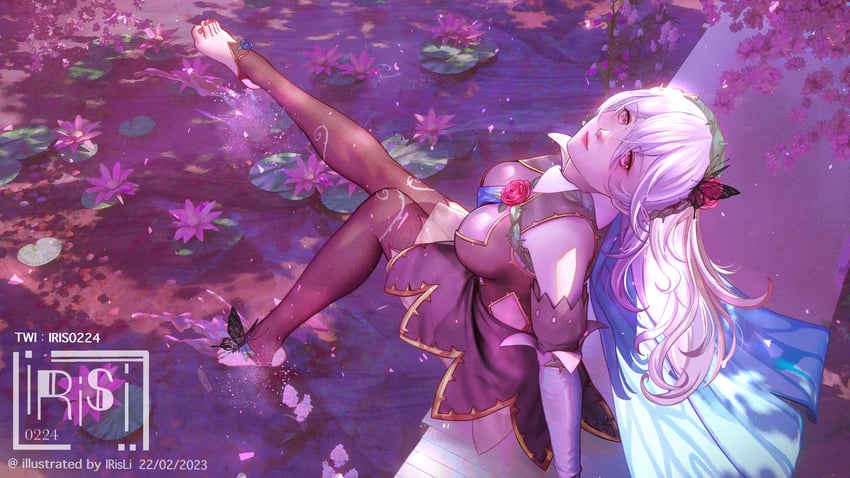 female corrin (fire emblem and 2 more) drawn by irisl