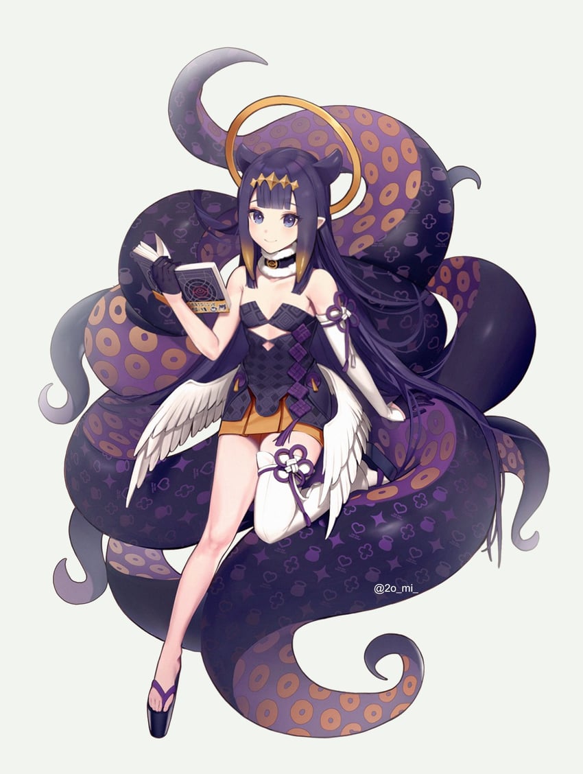 ninomae ina'nis (hololive and 1 more) drawn by honnou_(kjs9504)