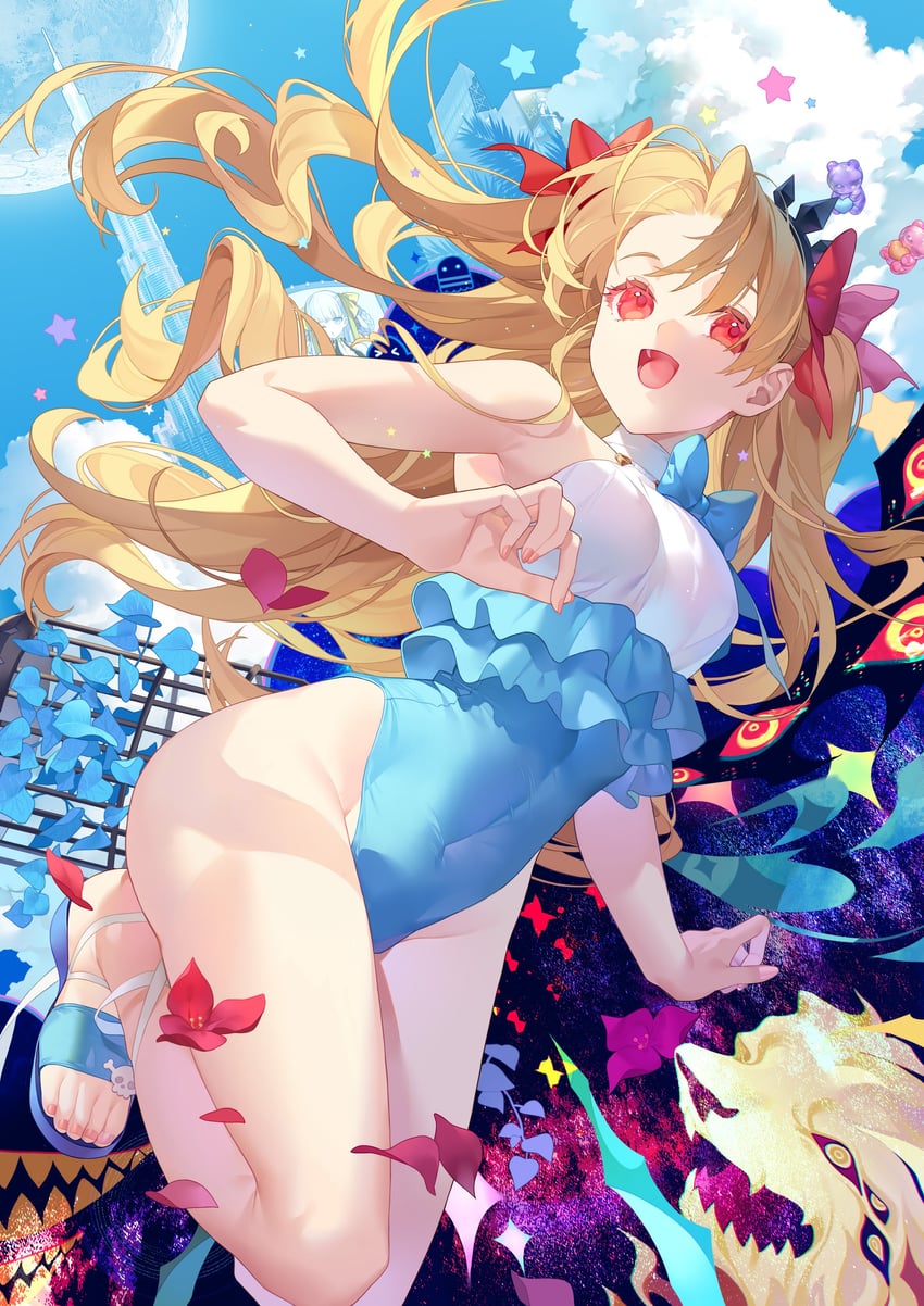 ereshkigal and space ereshkigal (fate and 1 more) drawn by may_(2747513627)
