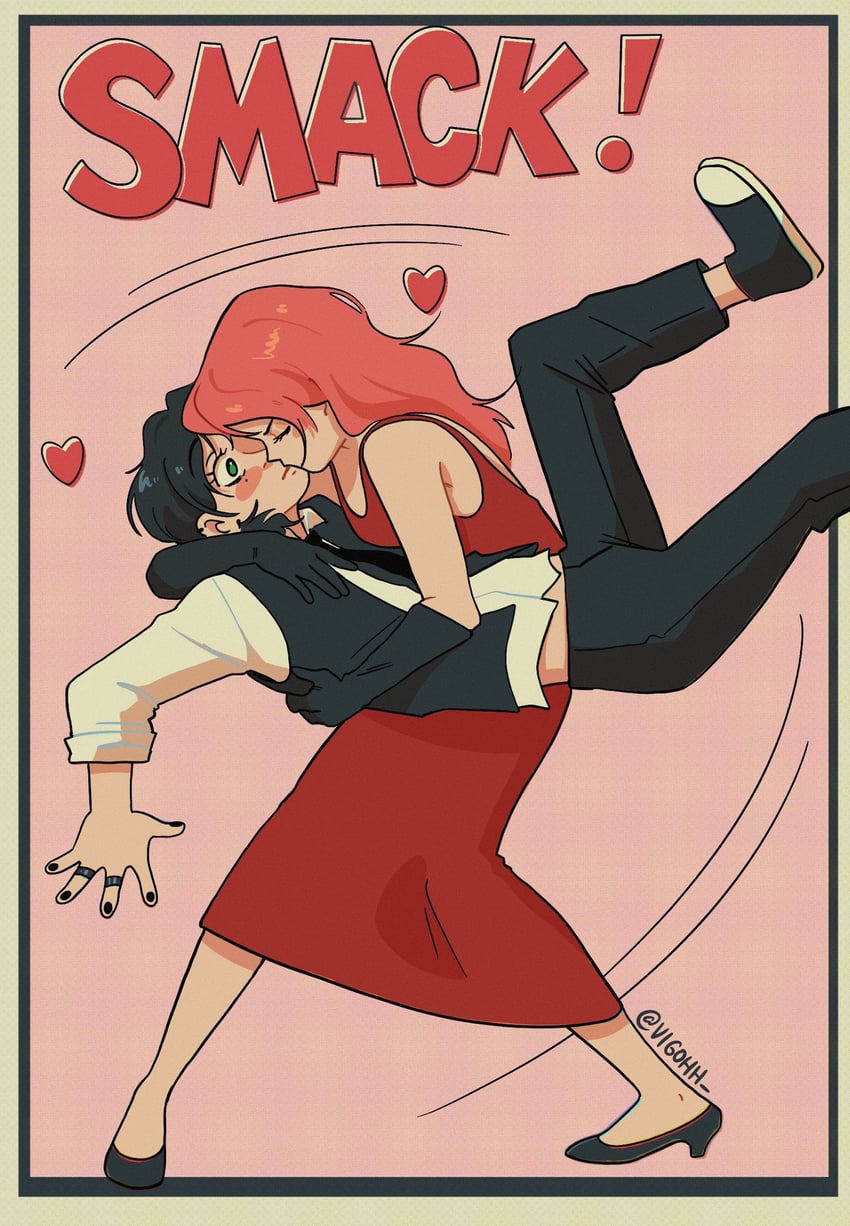 koga mitsuki and oosawa aya (kininatteru hito ga otoko ja nakatta and 1 more) drawn by vigohh