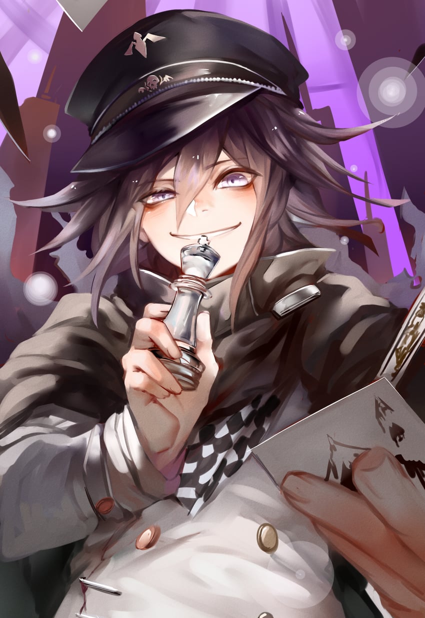 oma kokichi (danganronpa and 1 more) drawn by yaya_(shizuku)