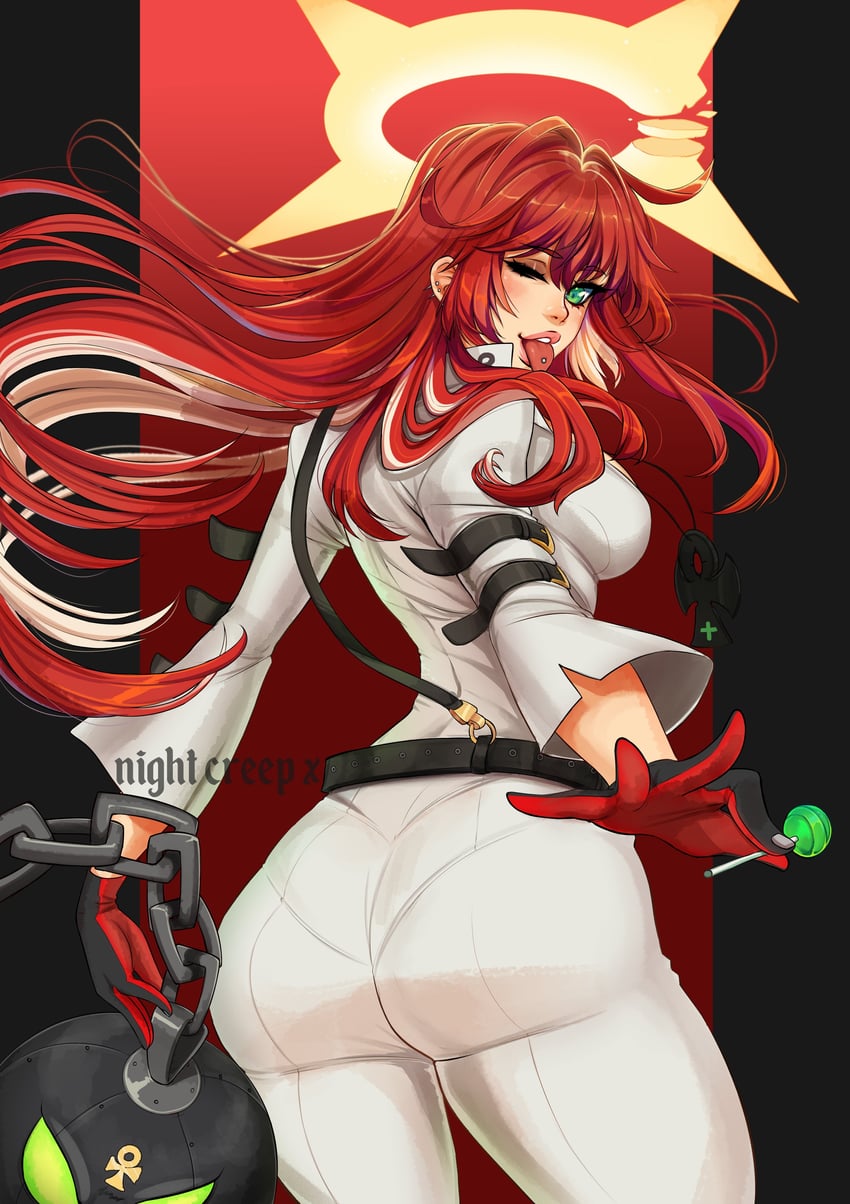 jack-o' valentine (guilty gear and 1 more) drawn by nightcreepx