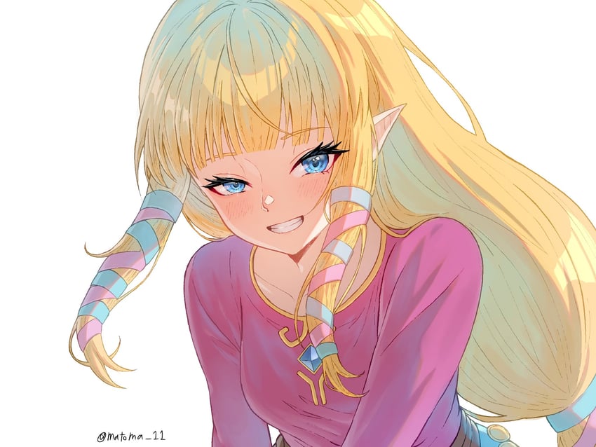 princess zelda (the legend of zelda and 1 more) drawn by matoma_11