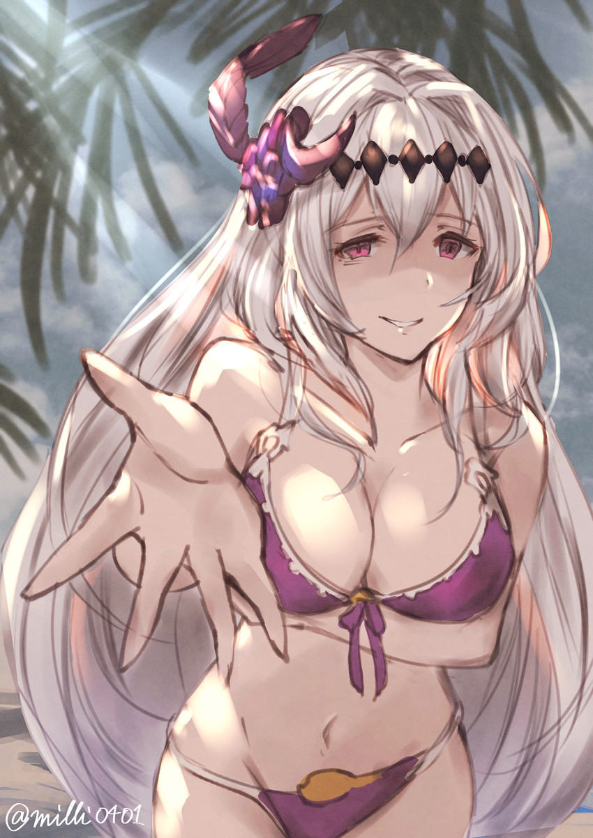 jeanne d'arc and dark jeanne (granblue fantasy) drawn by milli_little