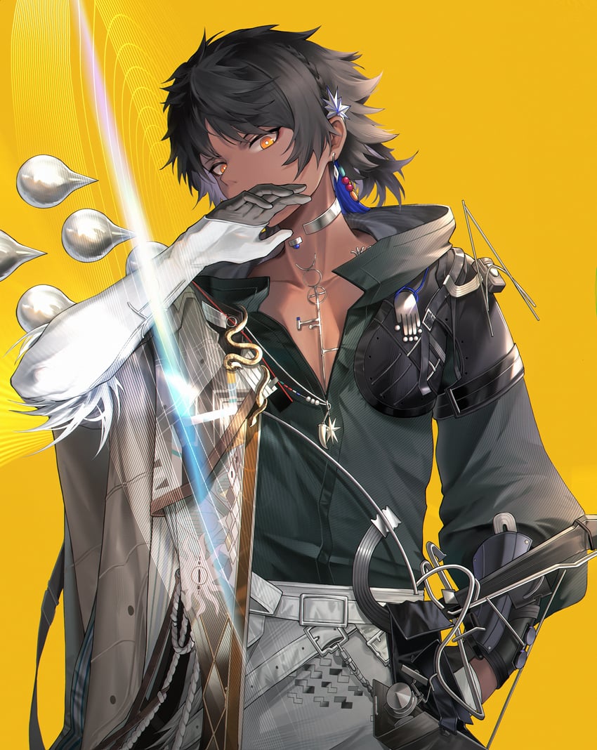 thorns and thorns the lodestar (arknights) drawn by jia_redian_ruzi_ruzi