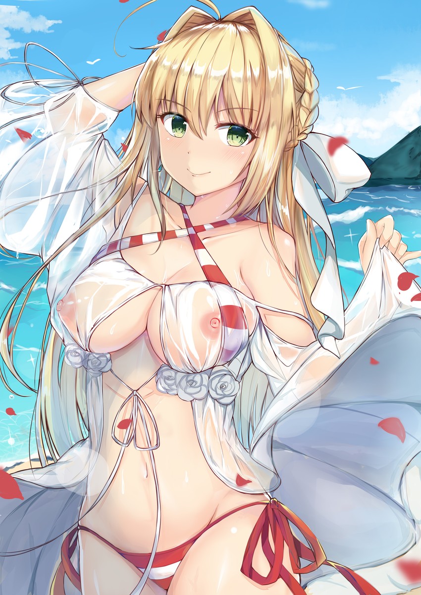 nero claudius (fate and 1 more) drawn by rinringyo