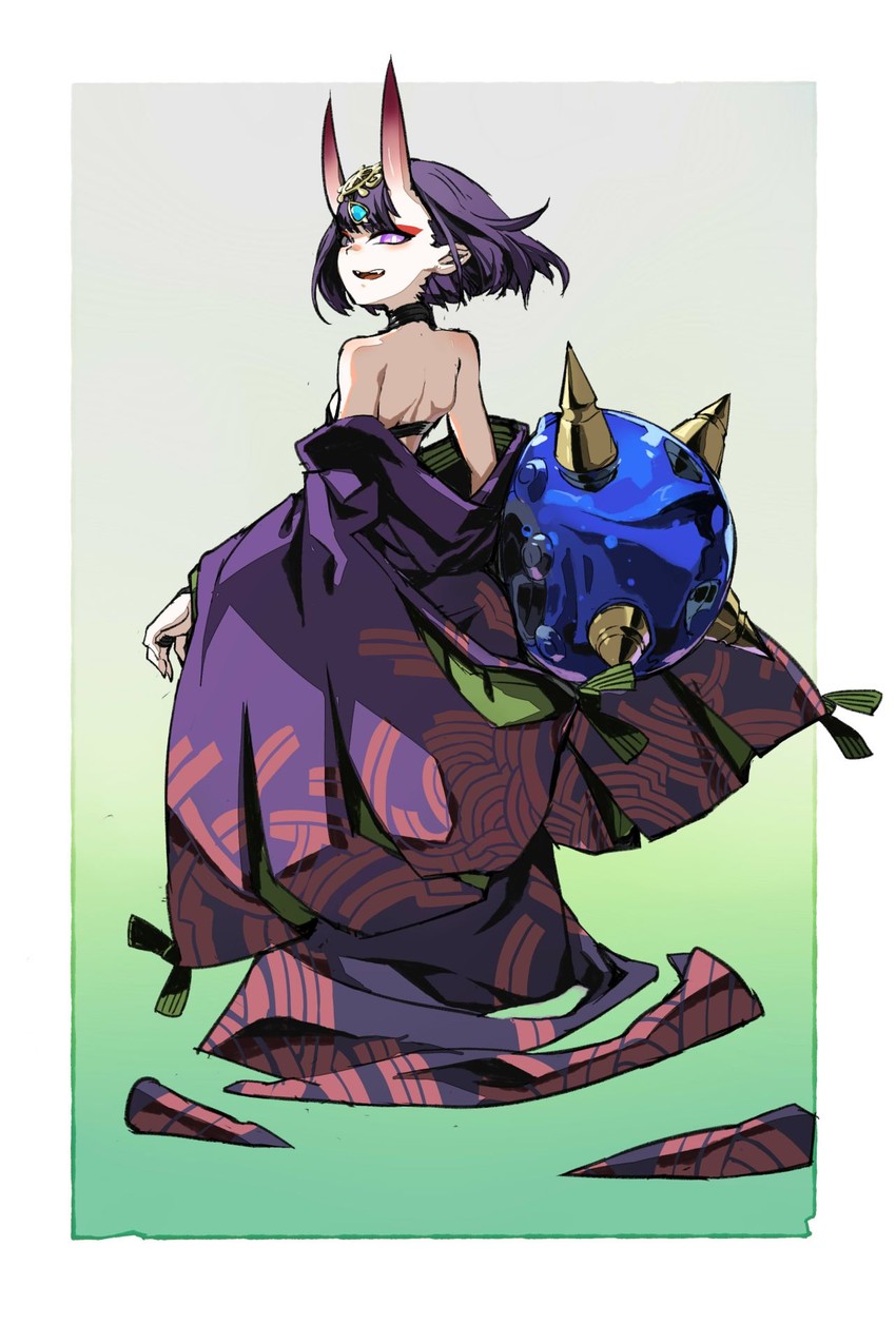 shuten douji (fate and 1 more) drawn by lamian_(pixiv415608)