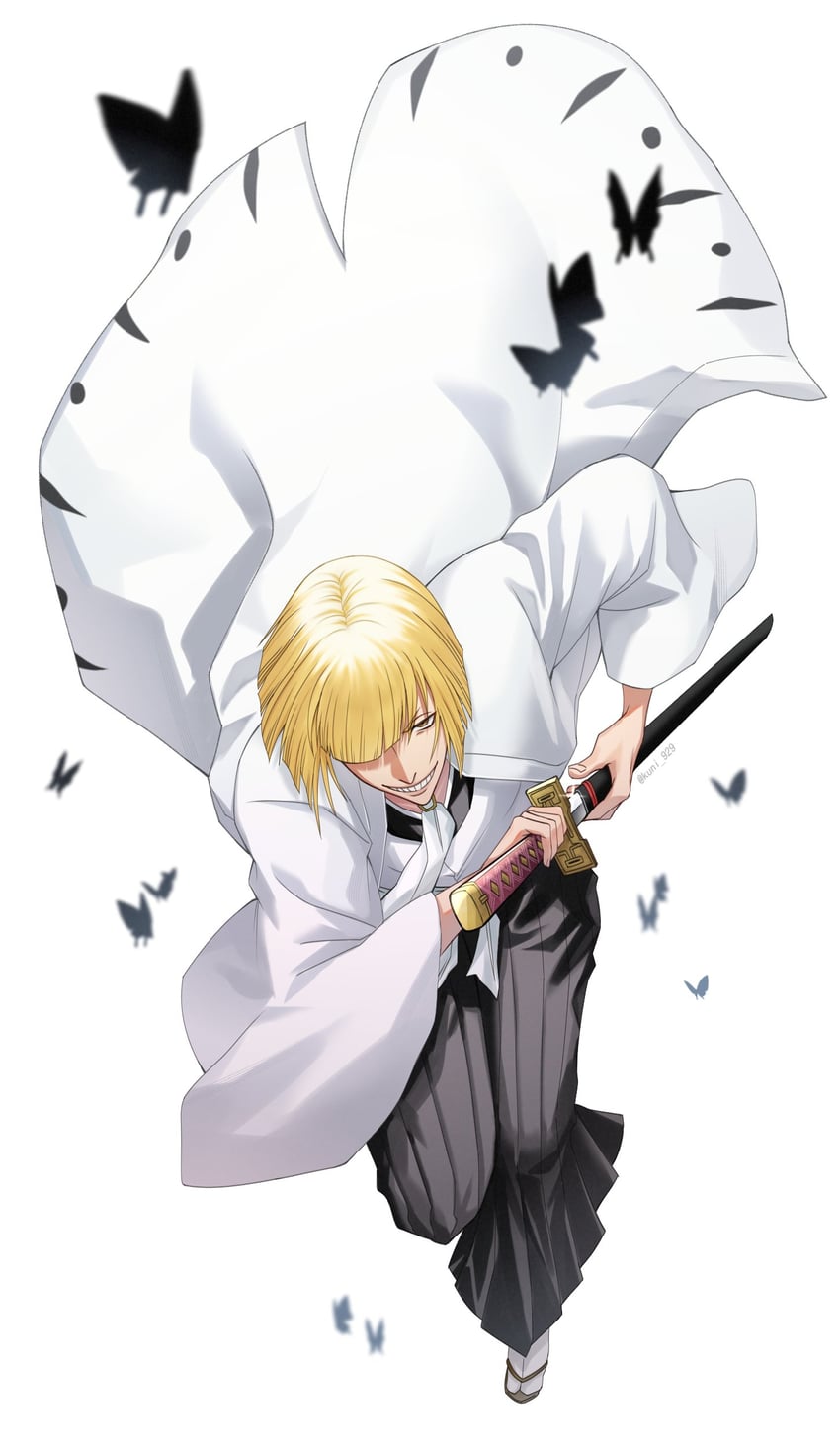 hirako shinji (bleach and 1 more) drawn by kuni_929