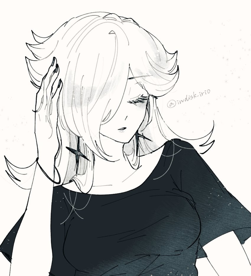 rosalina (mario and 1 more) drawn by indisk_irio
