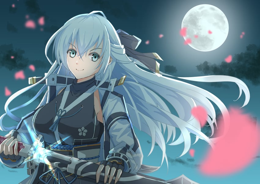 shizuna rem misurugi (eiyuu densetsu and 2 more) drawn by harman_game