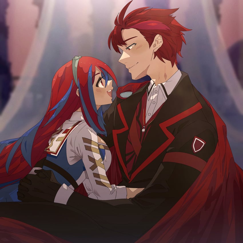 diamant and female alear (fire emblem and 1 more) drawn by sv02chiyo