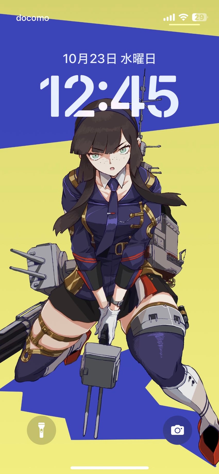 mogador and mogador kai (kantai collection) drawn by boushi-ya
