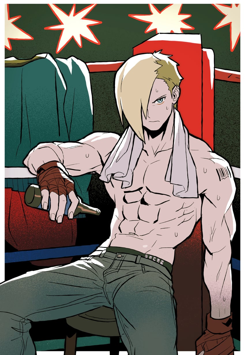 ed (street fighter and 1 more) drawn by sach56000