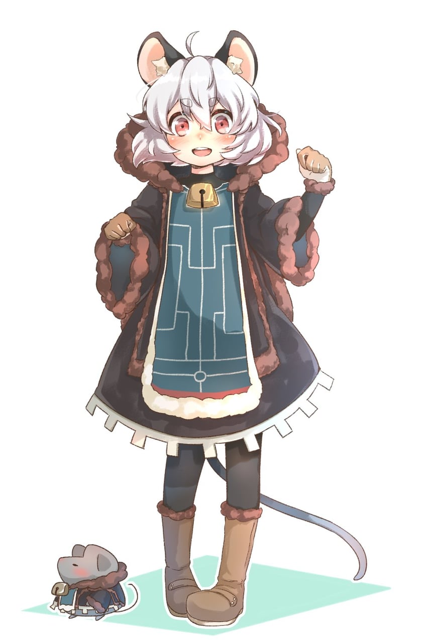 nazrin (touhou and 1 more) drawn by take_no_ko_(4919400)