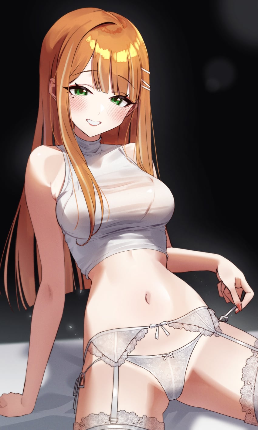 shiun sumika (idolmaster and 1 more) drawn by 24riside