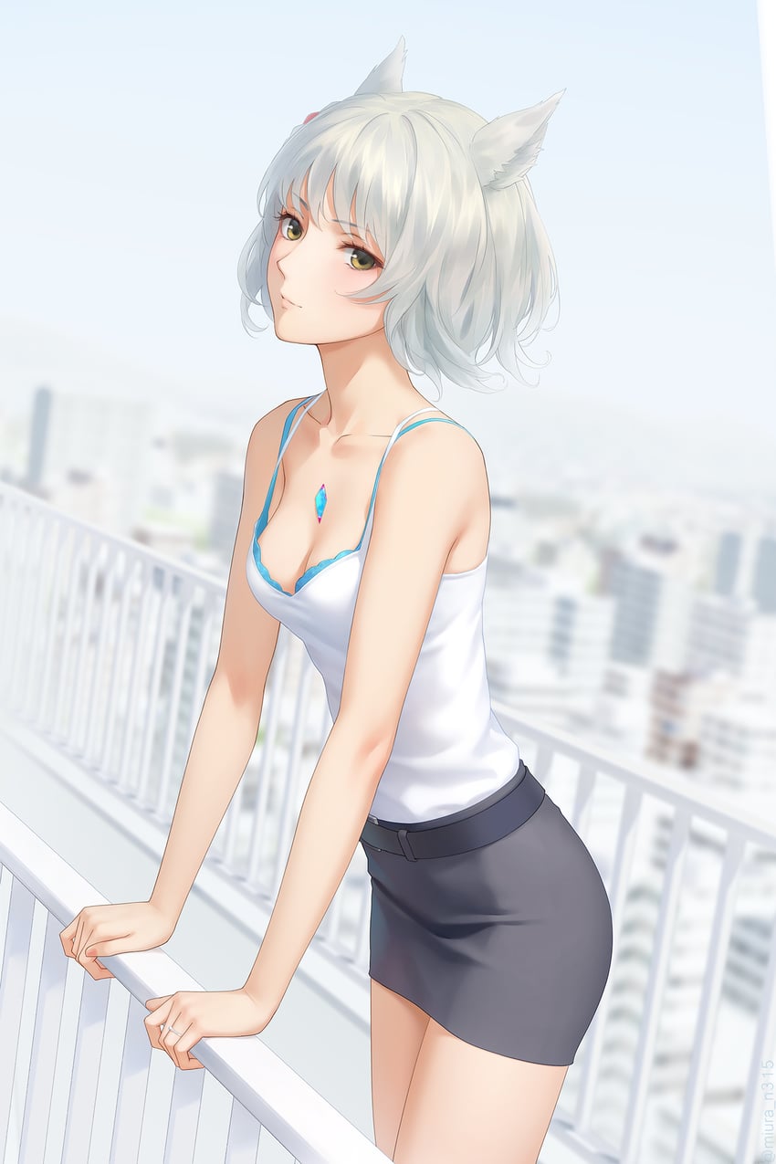 mio (xenoblade chronicles and 1 more) drawn by miura-n315