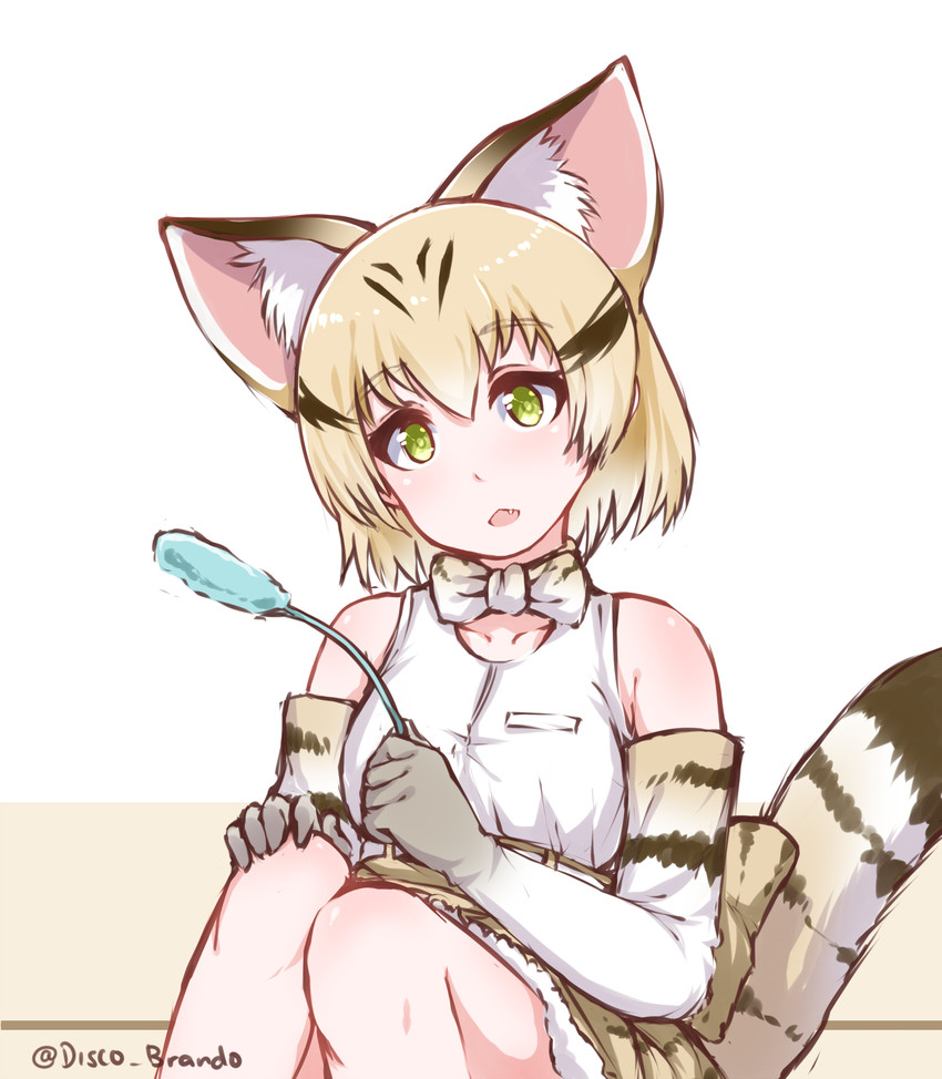 sand cat (kemono friends) drawn by disco_brando