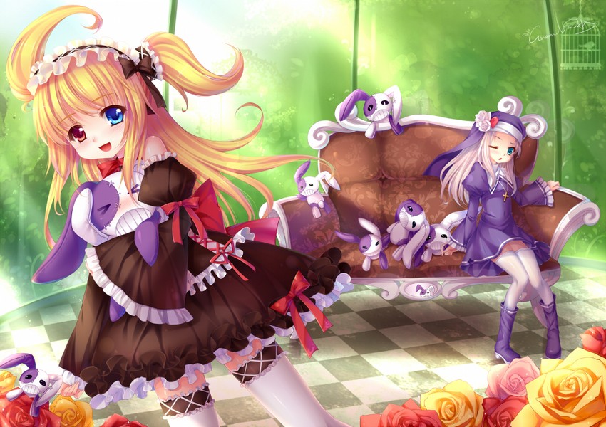 hasegawa kobato and takayama maria (boku wa tomodachi ga sukunai) drawn by grandia_koori