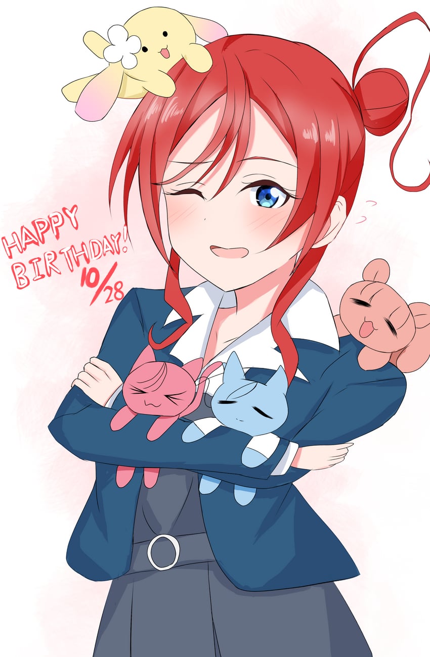 wakana shiki, yoneme mei, onitsuka natsumi, and sakurakoji kinako (love live! and 1 more) drawn by matcha_moti_(matcha_427)