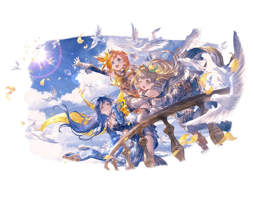 sonoda umi, minami kotori, and kosaka honoka (love live! and 2 more)