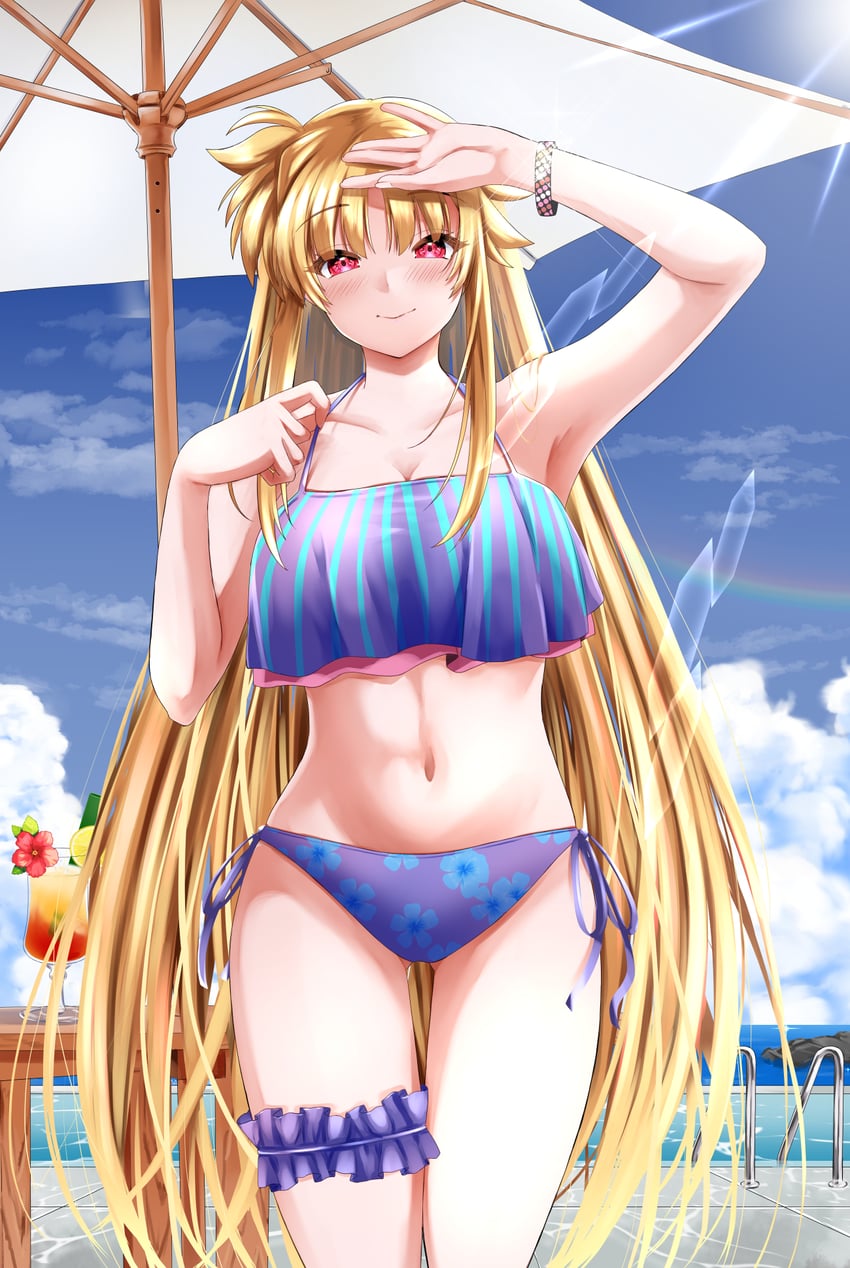 fate testarossa (lyrical nanoha and 1 more) drawn by sougetsu_izuki
