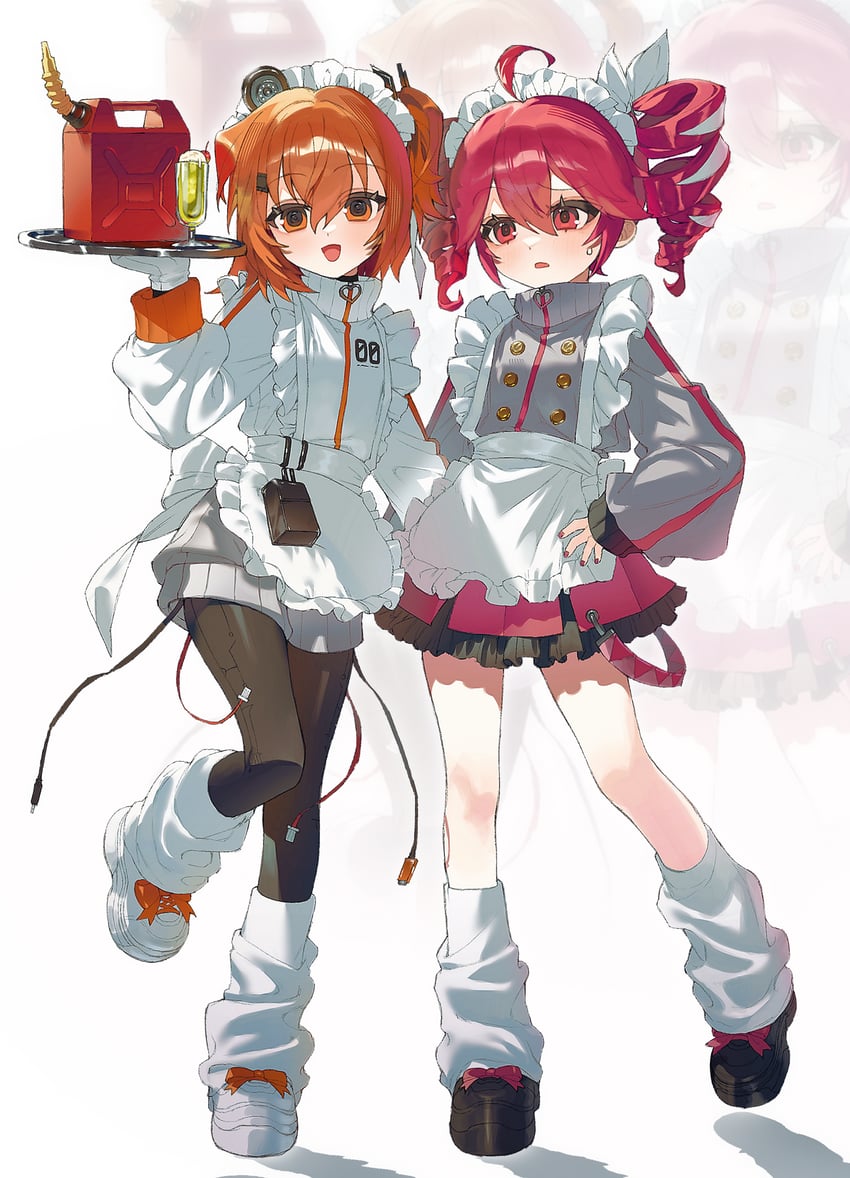 kasane teto and adachi rei (utau and 2 more) drawn by kuripang_bbb