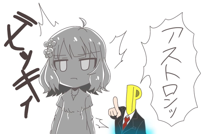 producer, p-head producer, suou momoko, and metal momoko (idolmaster and 1 more) drawn by takezuchi