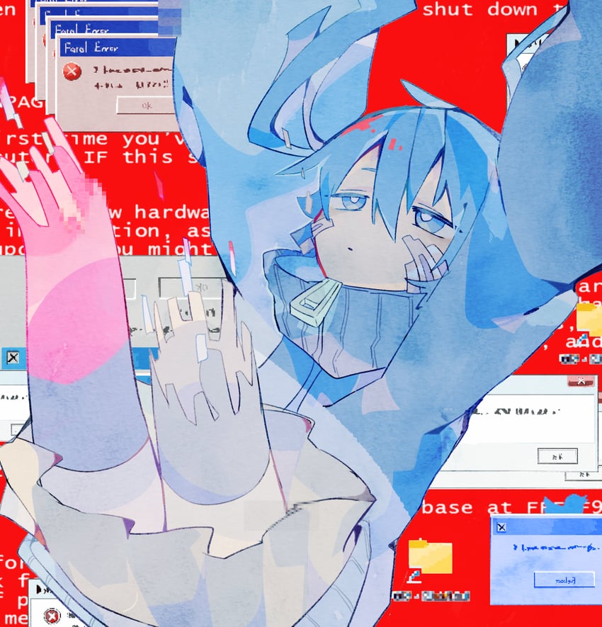 ene (kagerou project and 3 more) drawn by soresaki