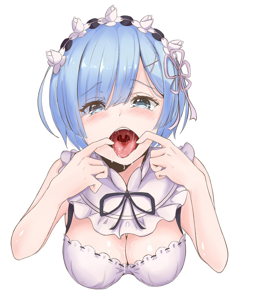 rem (re:zero kara hajimeru isekai seikatsu) drawn by konata_(knt_banri)