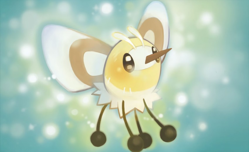 cutiefly (pokemon and 1 more) drawn by nishida_atsuko