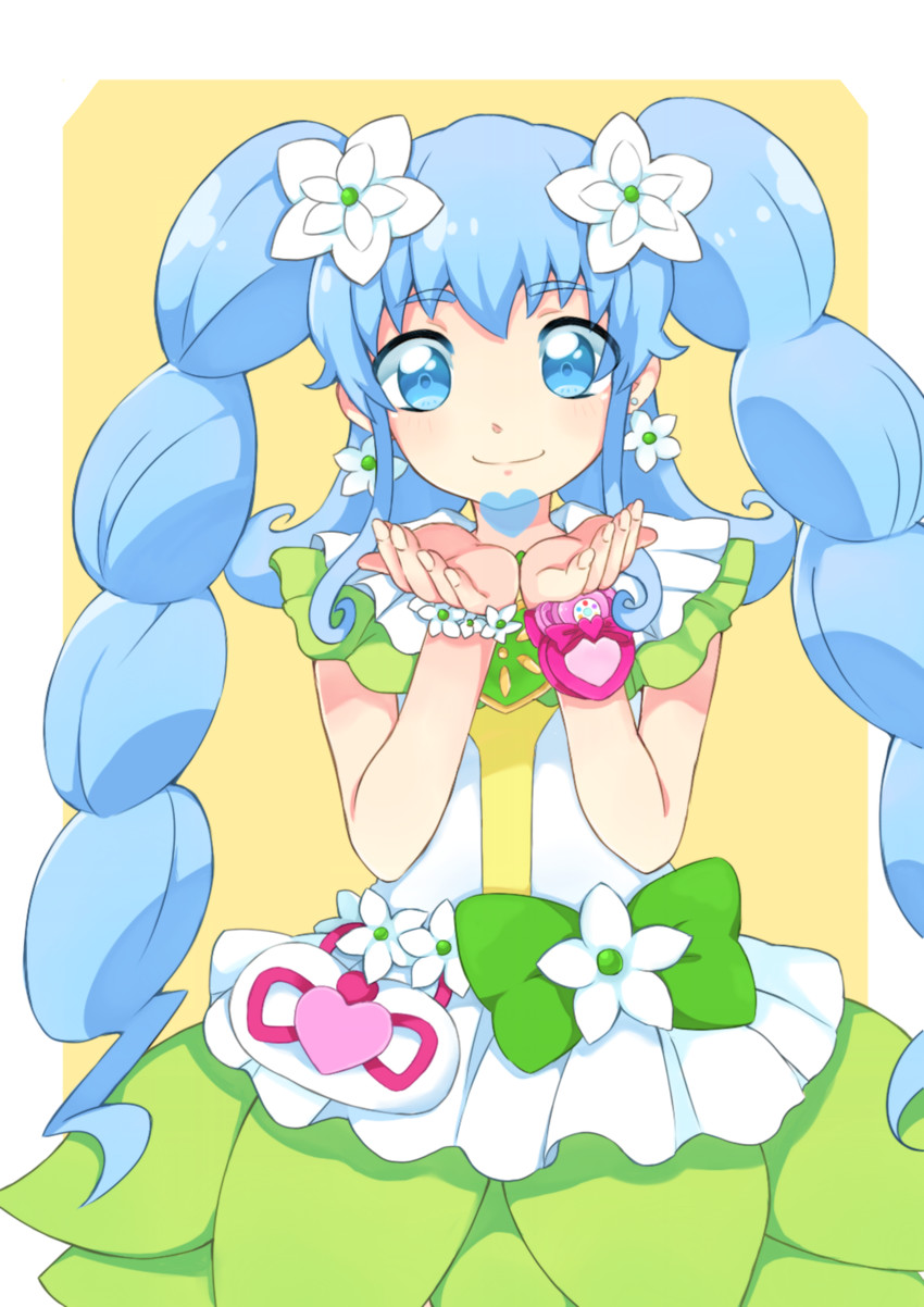 shirayuki hime and cure princess (precure and 1 more) drawn by cu-sith