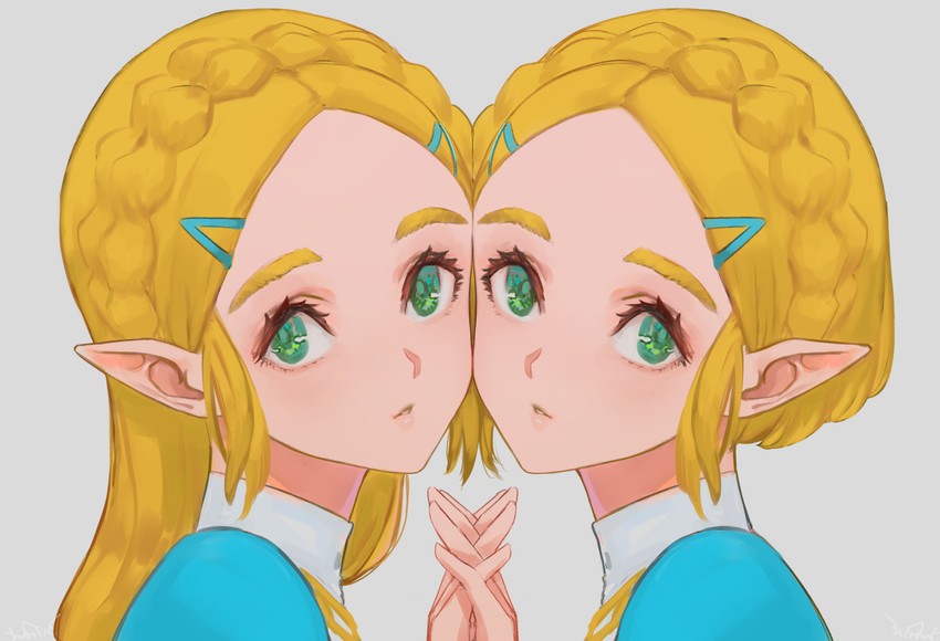 princess zelda (the legend of zelda and 1 more) drawn by ex-trident