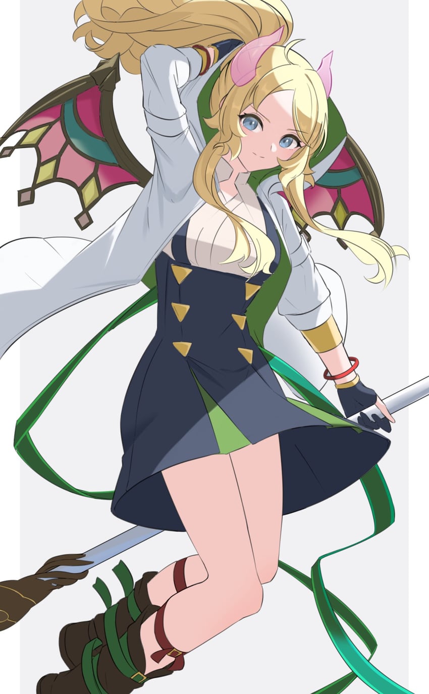 ecclesia and incredible ecclesia the virtuous (yu-gi-oh!) drawn by heichi