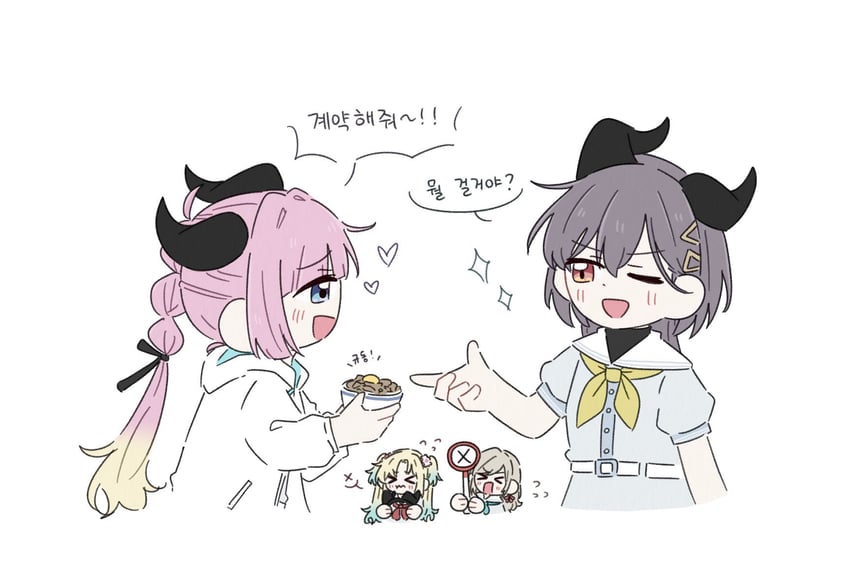 osawa rurino, anyoji hime, ceras yanagida lilienfeld, and katsuragi izumi (love live! and 1 more) drawn by zueka27