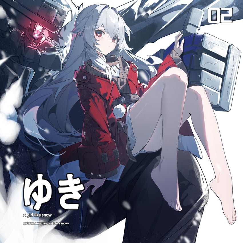 clara and svarog (honkai and 1 more) drawn by qtian