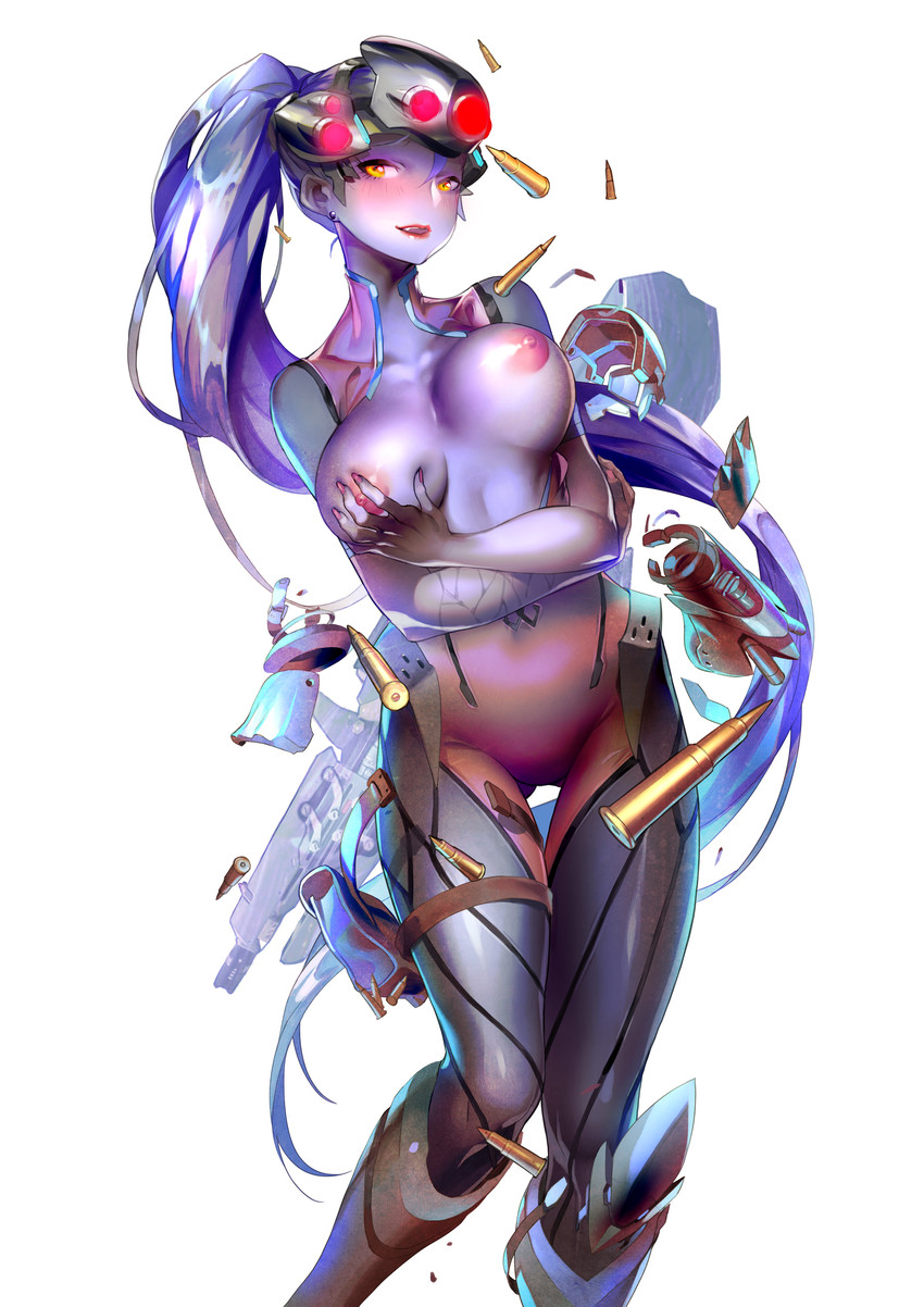 widowmaker (overwatch and 1 more) drawn by henry_davis
