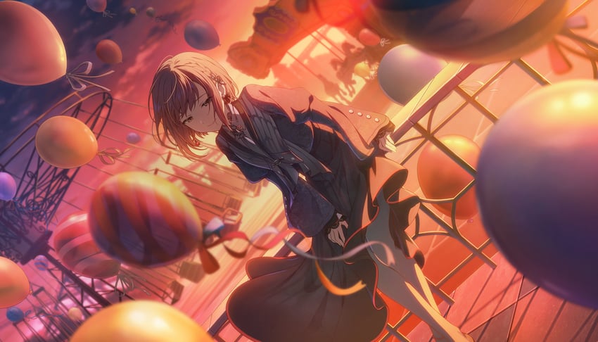 shinonome ena (project sekai) drawn by colorful_palette