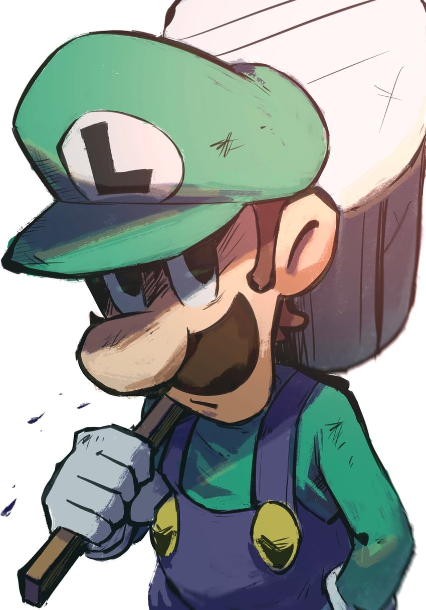 luigi (mario and 1 more) drawn by mari_luijiroh