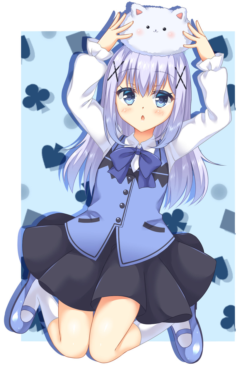 kafuu chino and tippy (gochuumon wa usagi desu ka?) drawn by fuyukichi_(nikoniko1567)