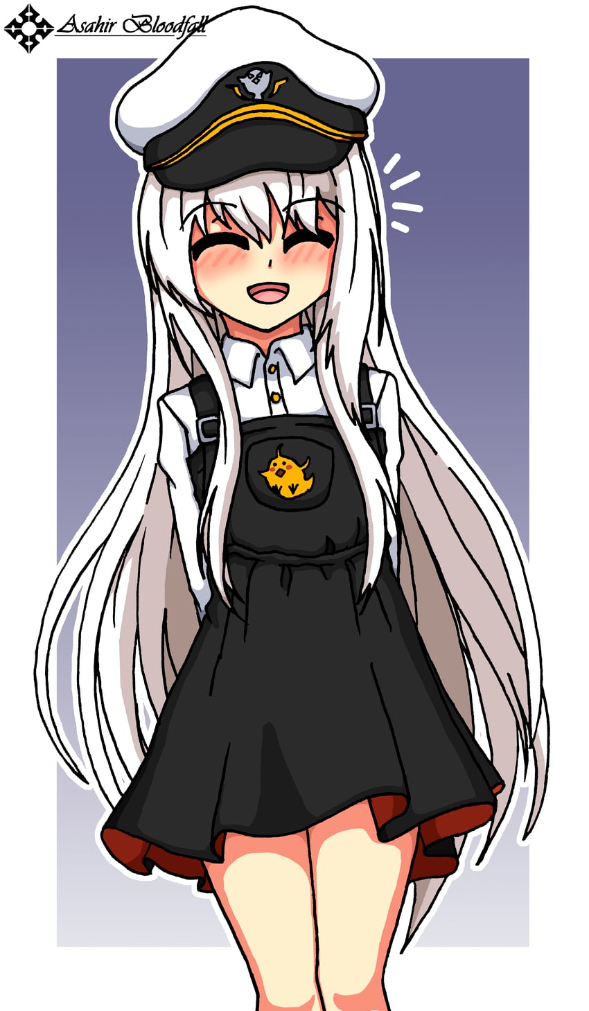 enterprise and little enterprise (azur lane) drawn by asahir_bloodfall