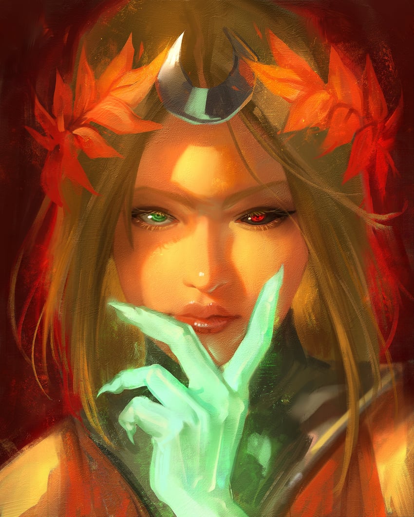 melinoe (hades and 1 more) drawn by caio_santos