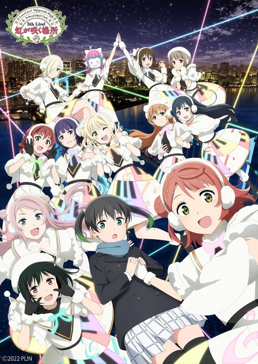 yuki setsuna, uehara ayumu, takasaki yu, osaka shizuku, tennoji rina, and 8 more (love live! and 1 more) drawn by yokota_takumi