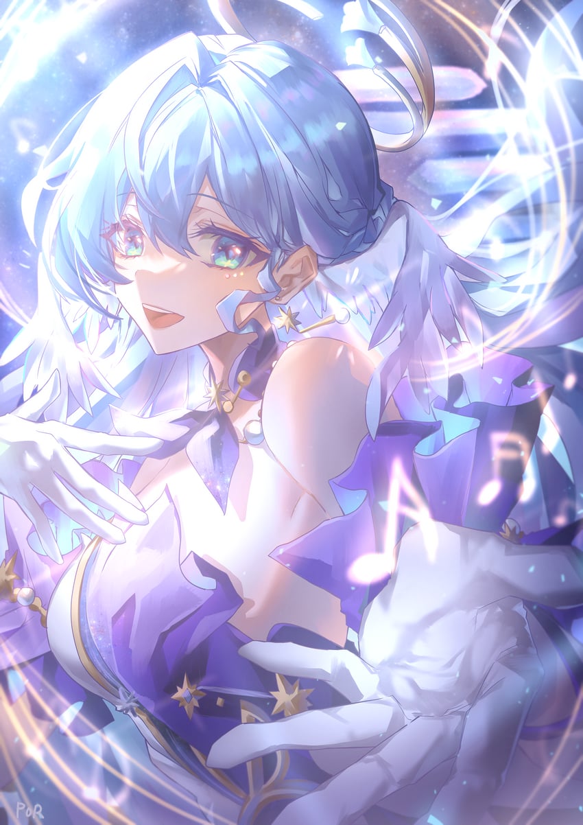 robin (honkai and 1 more) drawn by por_(_por_tt)
