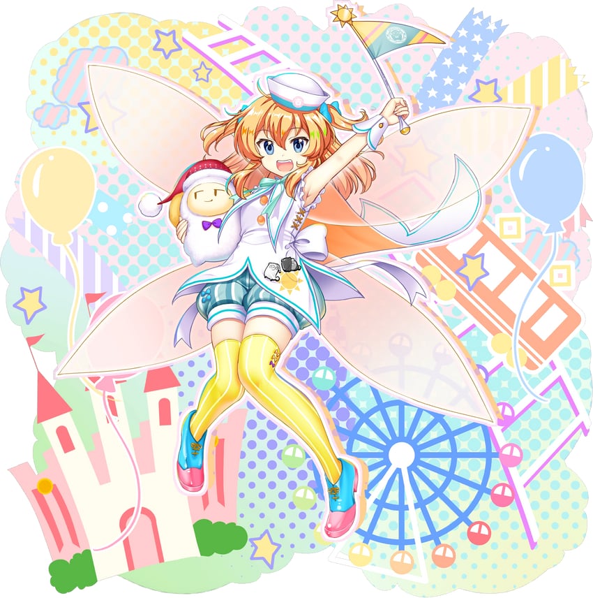 sunny milk (touhou and 1 more) drawn by rotte_(1109)