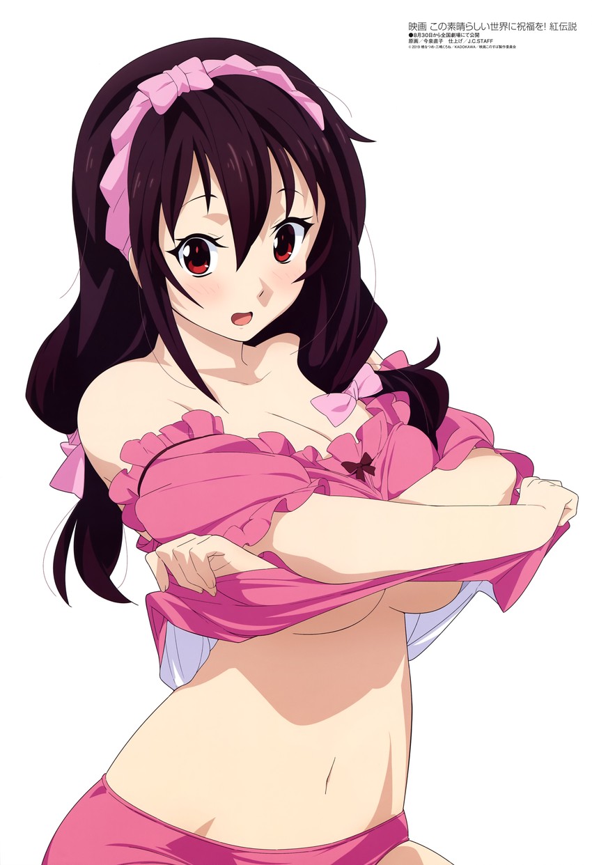 yunyun (kono subarashii sekai ni shukufuku wo! and 1 more) drawn by imaizumi_naoko