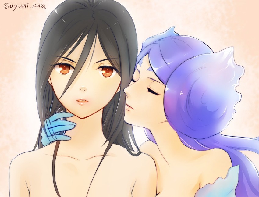 morag ladair and brighid (xenoblade chronicles and 1 more) drawn by uyumizyunco